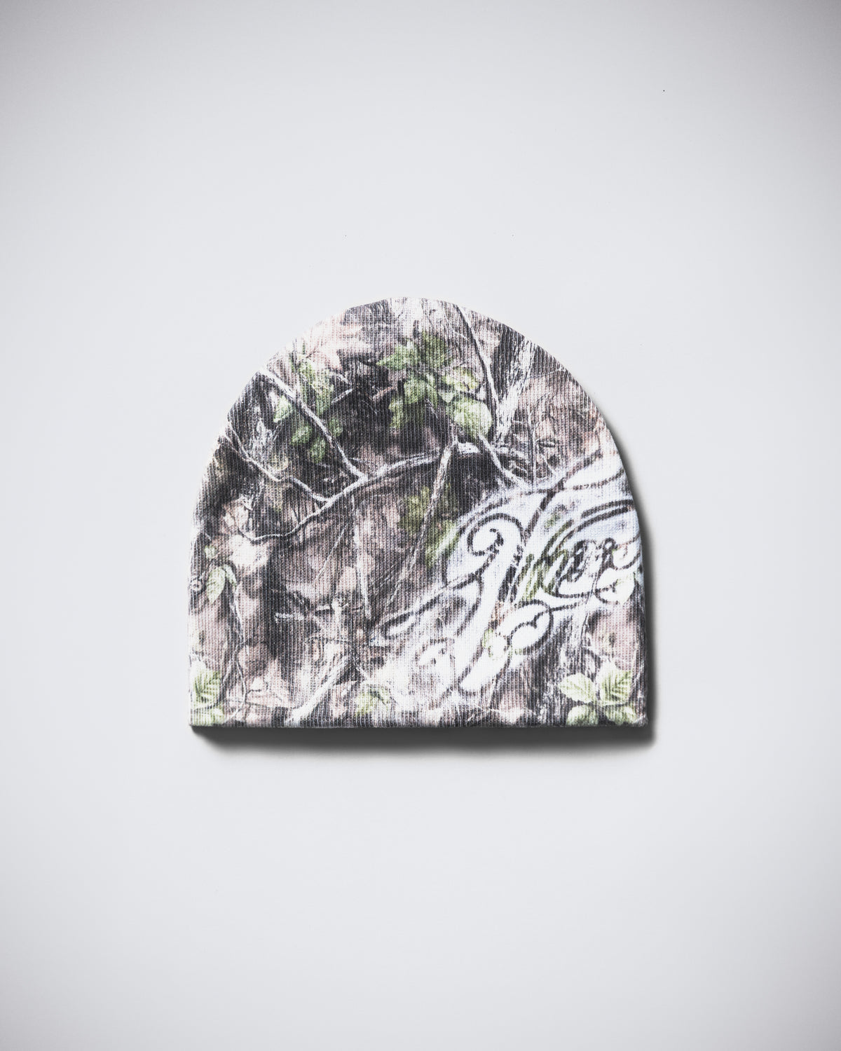 FOREST CAMO SCRIPT REVERSIBLE BEANIE