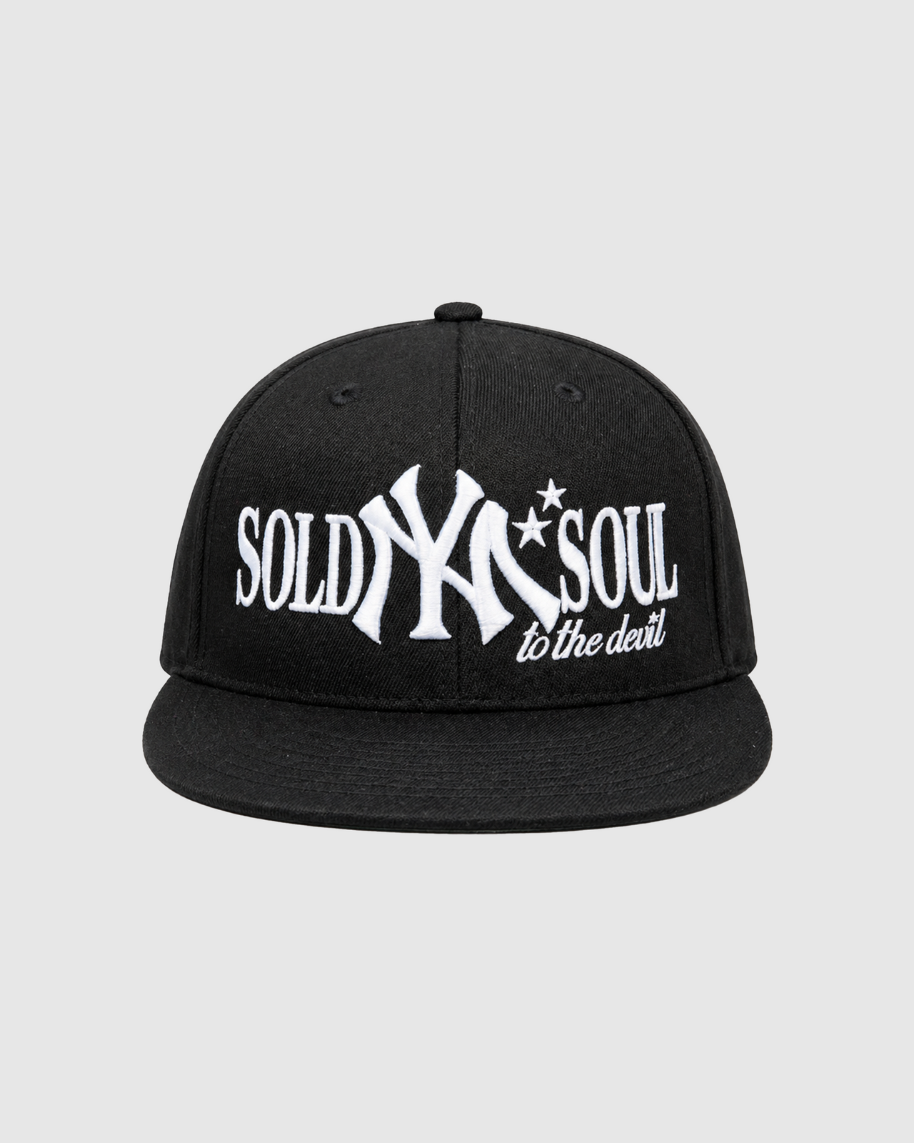 SOLD MY SOUL FITTED CAP BLACK