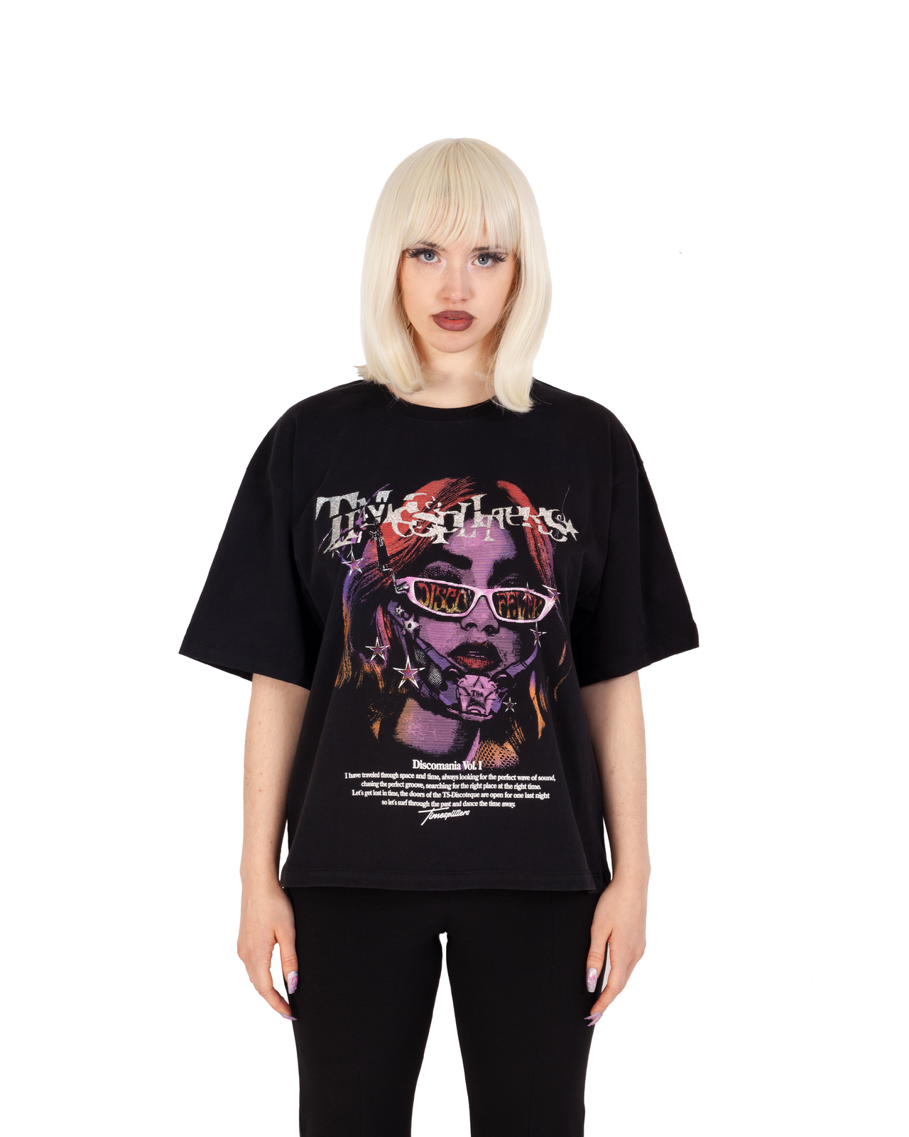TIMETRAVEL T-SHIRT BLACK